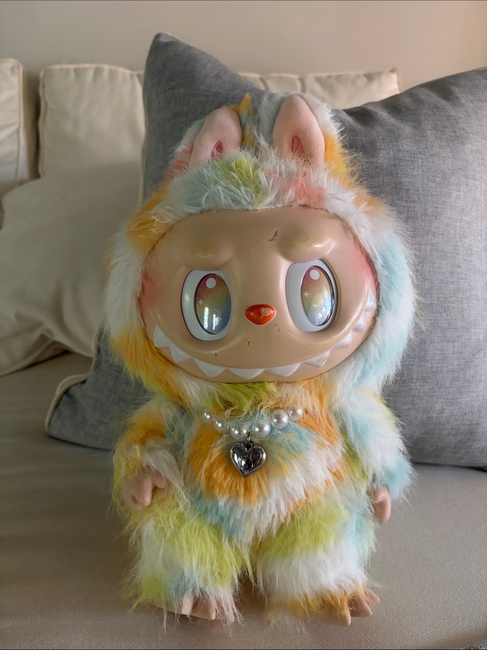 POP MART The Monsters Rock the Universe Vinyl Plush Labubu Doll.Prod